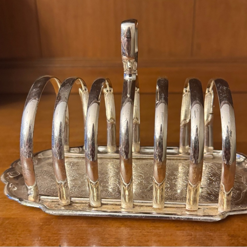 Vintage Silver Toast Rack